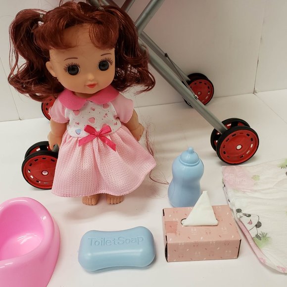 New 10" Doll and Pram Trolley - Picture 3 of 13